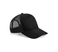 Beechfield - Suede Snapback Trucker Black - Gr. - One Size