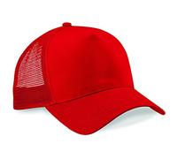 Beechfield, Trucker-Cap für Herren, zur Hälfte aus Netzstoff Gr. Einheitsgröße, Classic Red / Classic Red