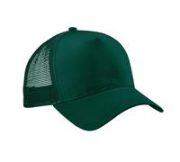 Beechfield - Trucker Cap Snapback für Herren/Damen Unisex (Flaschengrün) Einheitsgröße