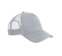 Beechfield - Trucker Cap Snapback für Herren/Damen Unisex (Hellgrau) Einheitsgröße
