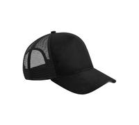 Beechfield - Trucker Cap Snapback für Herren/Damen Unisex (Schwarz)