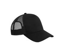 Beechfield - Trucker Cap Snapback für Herren/Damen Unisex (Schwarz) Einheitsgröße