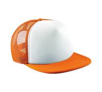 Beechfield - Trucker Cap Snapback (Orange) Einheitsgröße