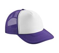Beechfield - Trucker Cap Snapback (Violett) Einheitsgröße