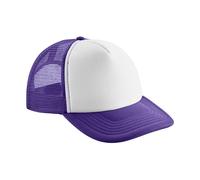 Beechfield - Trucker Cap Snapback (Violett/Weiß) Einheitsgröße