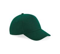 Beechfield - Ultimate 6 Panel Cap Bottle Green - Gr. - One Size