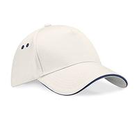 Beechfield Kappe Ultimate Unisex – 100% Baumwolle, Sandwich-Panels, Mehrfarbig B15c One size