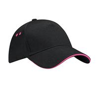 Beechfield Kappe Ultimate UTRW222_11 Unisex 100% Baumwolle Schwarz Onesize