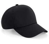 Beechfield 5-Panel-Cap CB25 Authentic – Schwarz – Einheitsgröße