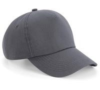 CB25 Beechfield Authentic 5 Panel Cap Graphite Grey One Size