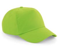 Beechfield Unisex 5-Panel Kappe 'Original' Klassische Cap B10 lime green one size