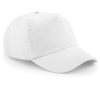 CB10 Beechfield Kappe Original 5-Panel-Kappe White One Size