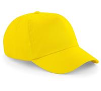 Beechfield Kappe CB10 Original 5-Panel-Kappe Gelb One Size