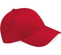 CB15 Beechfield Ultimate 5 Panel Cap Classic Red One Size