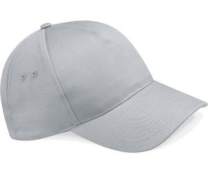 Beechfield Unisex 5-Panel Kappe 'Ultimate' Klassische Cap B15 light grey one size