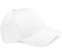 CB15 Beechfield Ultimate 5 Panel Cap White One Size