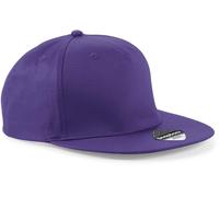 Beechfield Kappe B610 – 5-Panel Snapback – Lila – Einheitsgröße