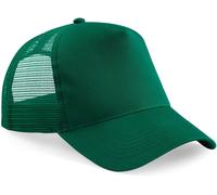 Beechfield Unisex 5-Panel Trucker Kappe Netz Cap B640 bottle green/bottle green one size