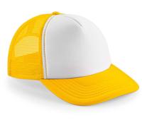 CB645 Beechfield Vintage Kappe mit Snapbackverschluss Fernfahrerkappe Sunflower One Size