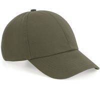 Beechfield Kappe CB54 6-Panel aus Bio-Baumwolle Olivegrün Einheitsgröße