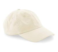 Beechfield 6-Panel Dad-Kappe – Unisex – Beige – Einheitsgröße
