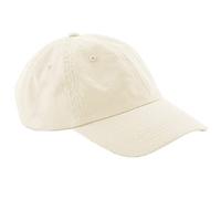 Beechfield 6-Panel Dad-Kappe – Unisex – Beige – Einheitsgröße