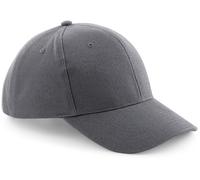 CB65 Beechfield Pro-Style Heavy Brushed Cotton Cap Graphite Grey One Size