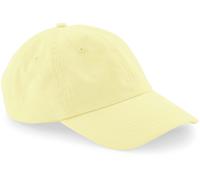 Beechfield Unisex 6-Panel Niedrigprofil Kappe Klassische Cap B653 pastel lemon one size