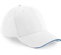 CB20 Beechfield Kappe Athleisure 6-Panel-Kappe White One Size