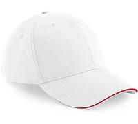 CB20 Beechfield Kappe Athleisure 6-Panel-Kappe White One Size