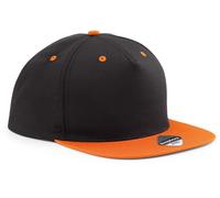 CB610c Beechfield Kappe 5-Panel Kontrast mit Snapbackverschluss Black One Size