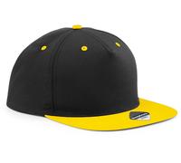 CB610c Beechfield Kappe 5-Panel Kontrast mit Snapbackverschluss Black One Size