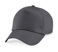 Beechfield Kappe CB10 Original - 5-Panel - Graphitgrau - Einheitsgröße