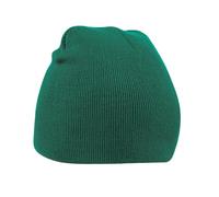Beechfield Unisex B044. Bot schlupfslip Beanie, grün, Einheitsgröße