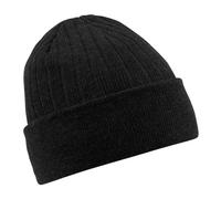 Beechfield Unisex B447. BLK Thinsulate Beanie, Schwarz, One Size