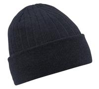 Beechfield Unisex B447. DGP Thinsulate Beanie, Schwarz, One Size
