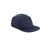 Beechfield Kappe B654 Baumwoll-Canvas 5-Panel Unisex Navy Einheitsgröße