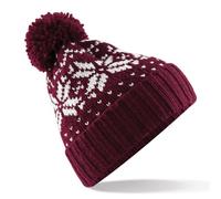 Beechfield Unisex Baby mütze B456 Fair Isle Snowstar