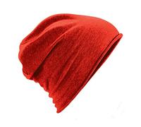 Beechfield Unisex Beanie B361.Red Jersey, Schwarz, Einheitsgröße