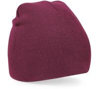 Beechfield Unisex Beanie 'Original Pull-On' B44 burgundy one size