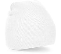 Beechfield Unisex Beanie 'Original Pull-On' B44 white one size