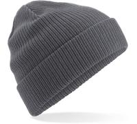 Beechfield B50N Organic Cotton Beanie - Graphite Grey