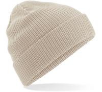 CB50 Beechfield Strickmütze aus Bio-Baumwolle Sand One Size