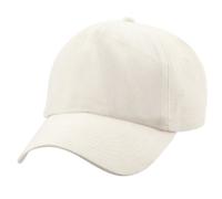 Beechfield 5-Panel Kappe Unisex Erwachsene Naturweiß Einheitsgröße