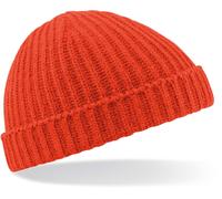Beechfield Unisex Fischermütze Beanie B460 fire red one size