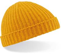 Beechfield Unisex Fischermütze Beanie B460 mustard one size