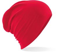 CB368 Beechfield Leichte Mütze Hemsedal aus Baumwolle Classic Red One Size