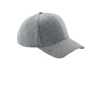 Beechfield Unisex Jersey Baseball Kappe (Hell Grau) Einheitsgröße