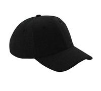 Beechfield Unisex Jersey Baseball Kappe (Schwarz) Einheitsgröße