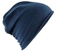 Beechfield Unisex Jersey Beanie Navy, navy, Einheitsgröße